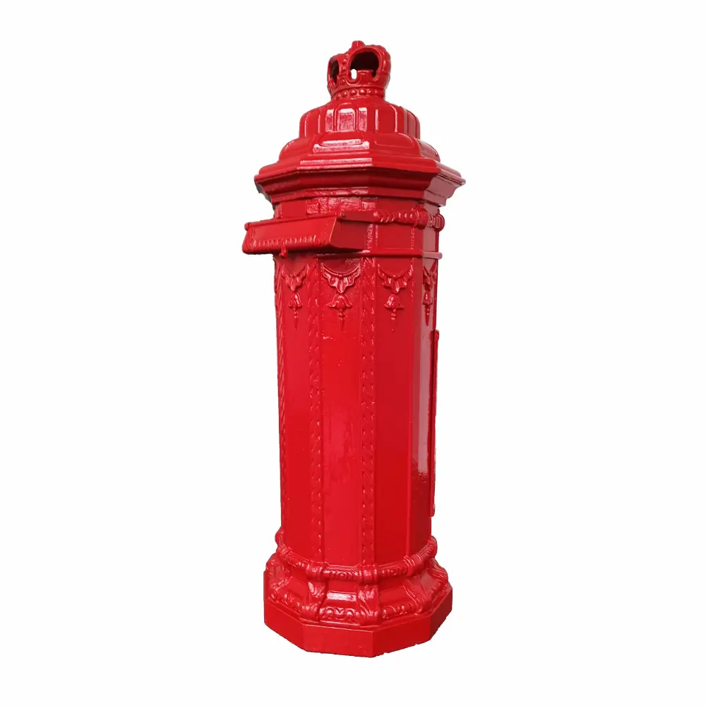 Standbriefkasten United Kingdom in RAL 3001 signalrot