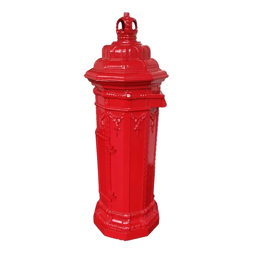 Standbriefkasten United Kingdom Seitenansicht